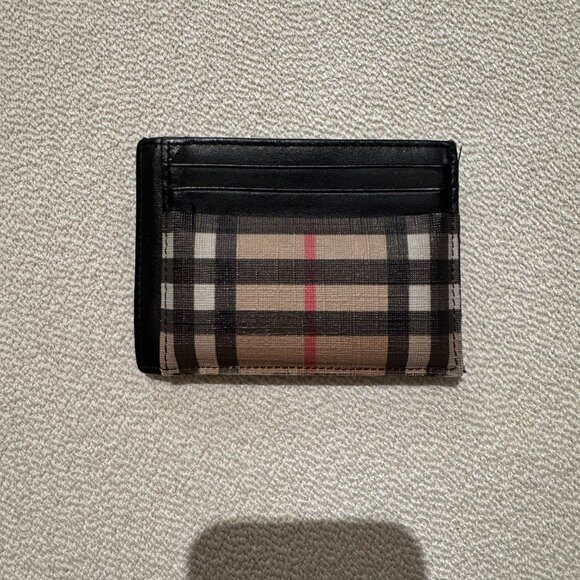 Burberry Cardholder w/ Money Clip - Picture 4 of 4
